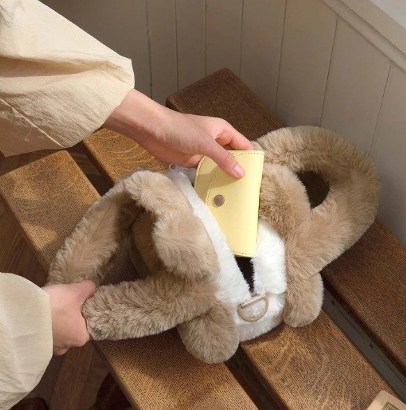 THE MONSTERS Classic Series-Plush Flower Bag